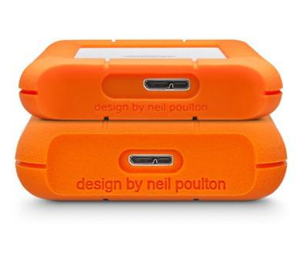 LaCie Rugged Mini 4TB USB 3.2 Gen. 1 Pomarańczowo-Szary - 298291 - zdjęcie 6